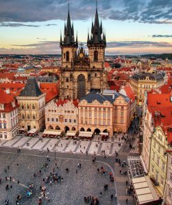 Illustration de Une escapade culturelle à Prague