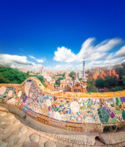 Illustration de Week-end culturel dans la vieille ville de Barcelone
