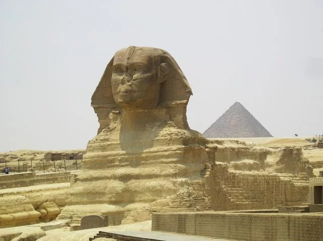 Egypte Sphinx et pyramide