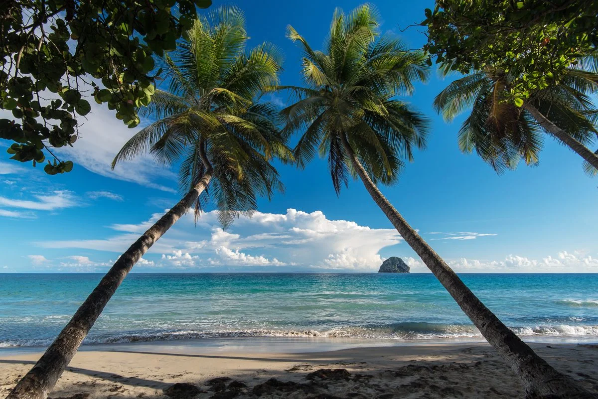 Martinique, la plage du Diamant