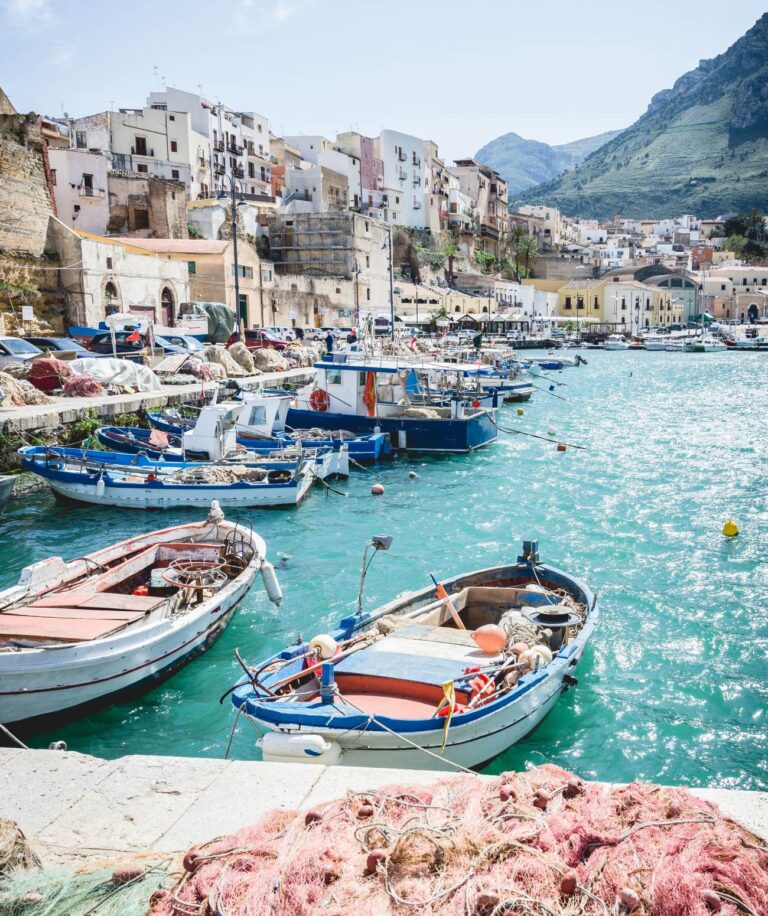 Bateau port Sicile