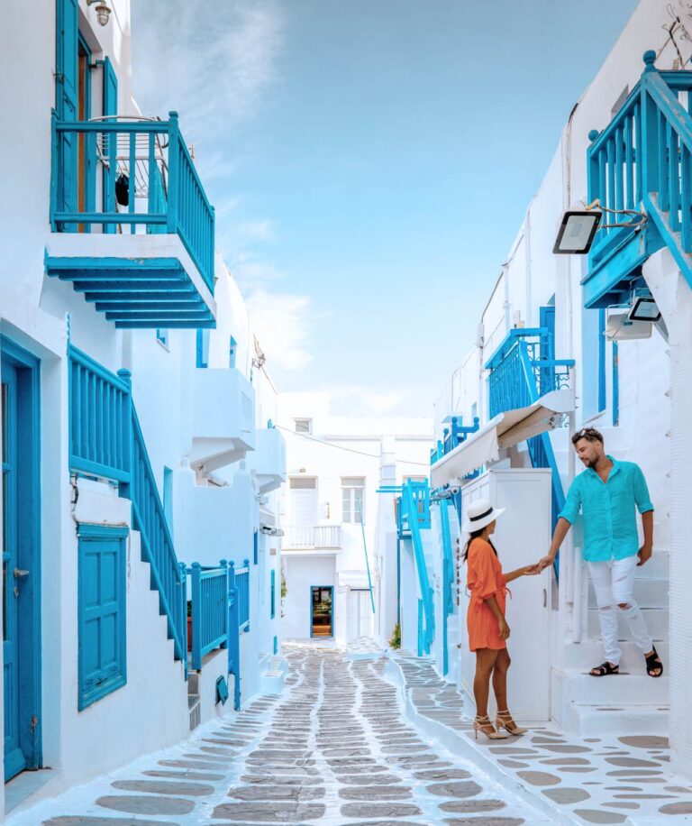 Les Cyclades, une destination romantique