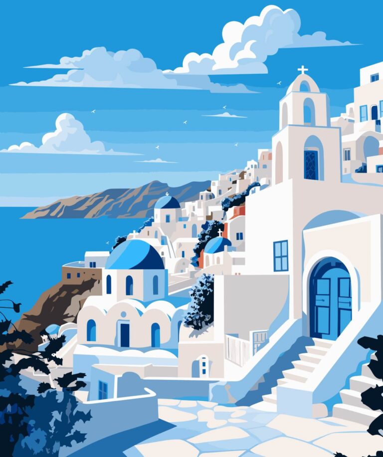 Dessin Iles Grecques