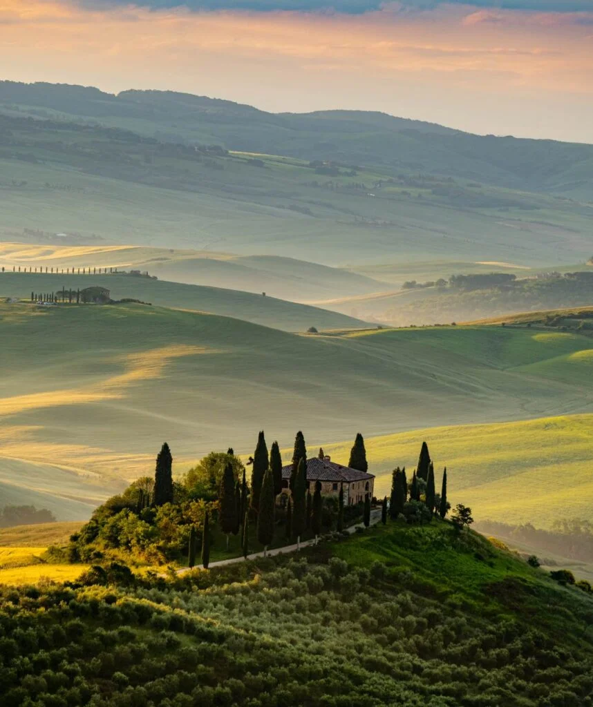 Paysage de la Toscane