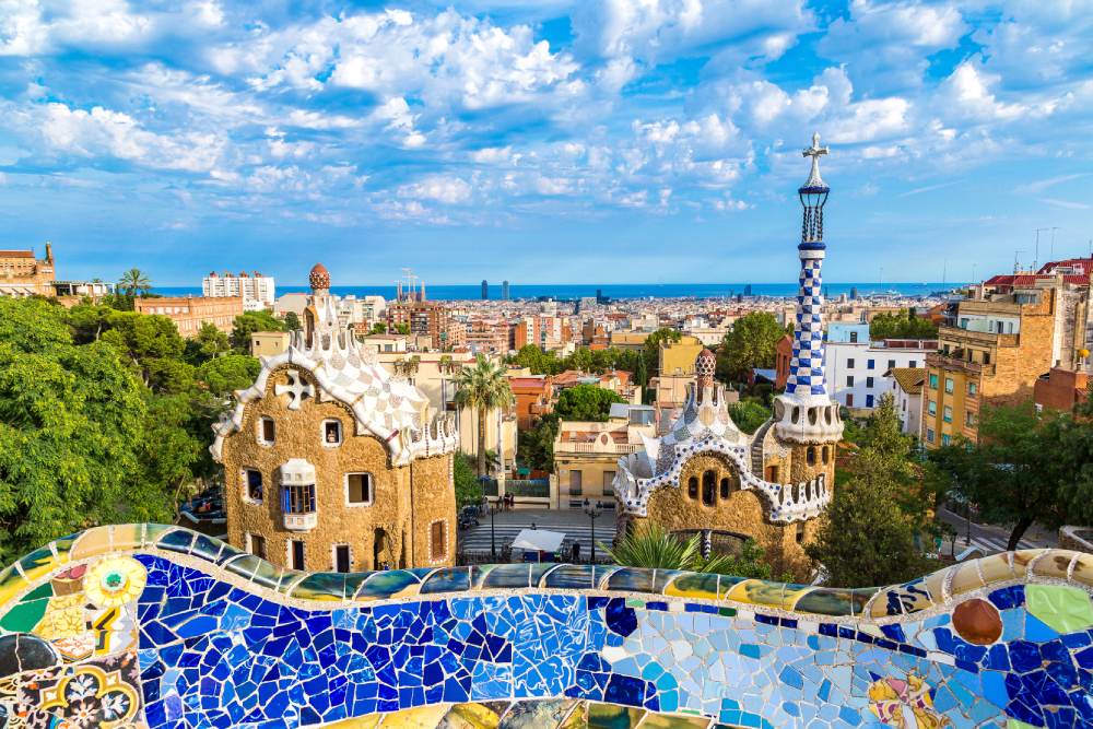 Vue de Barcelone