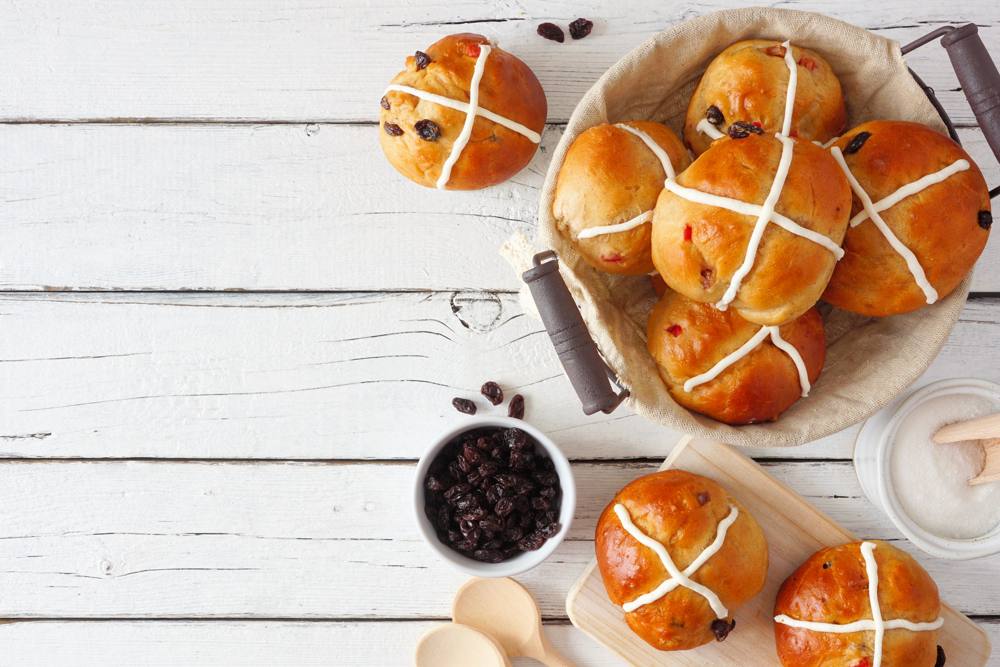 Hot Cross Buns Angleterre