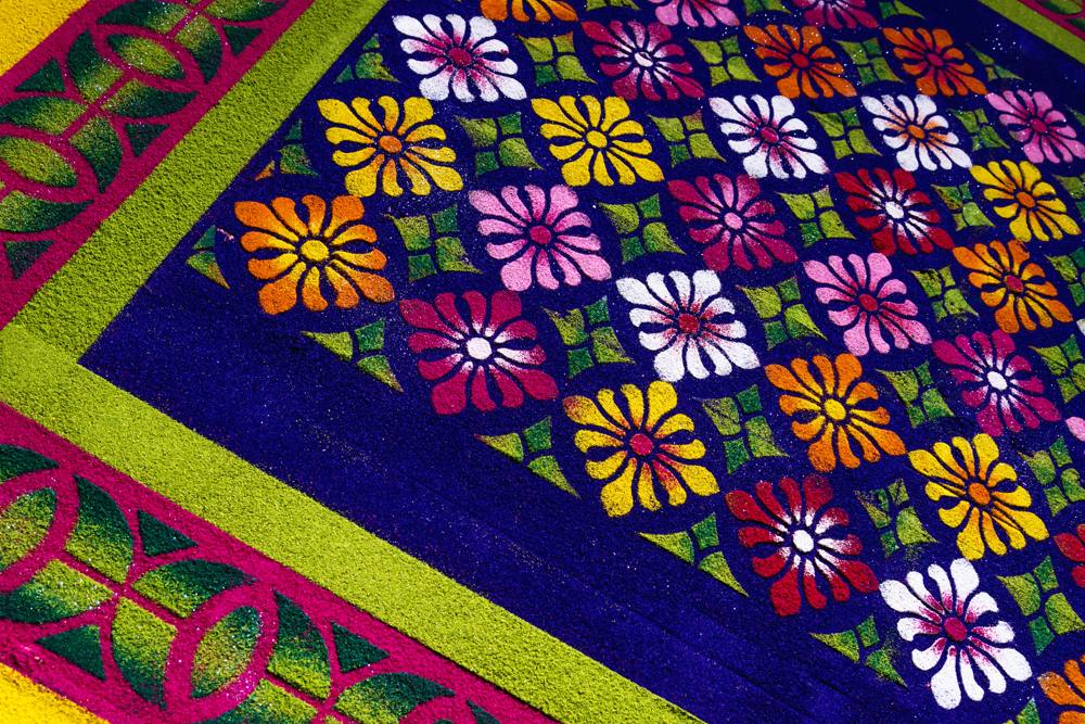 Paques Guatemala Tapis