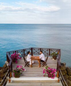 Couple en vacances