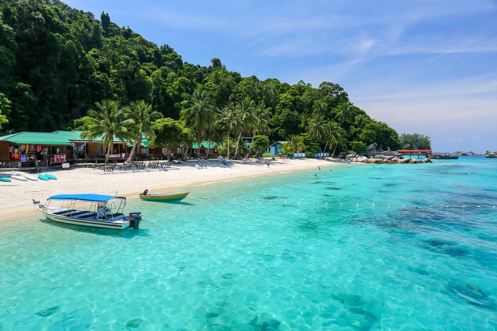 Plage Perhentian Malaisie