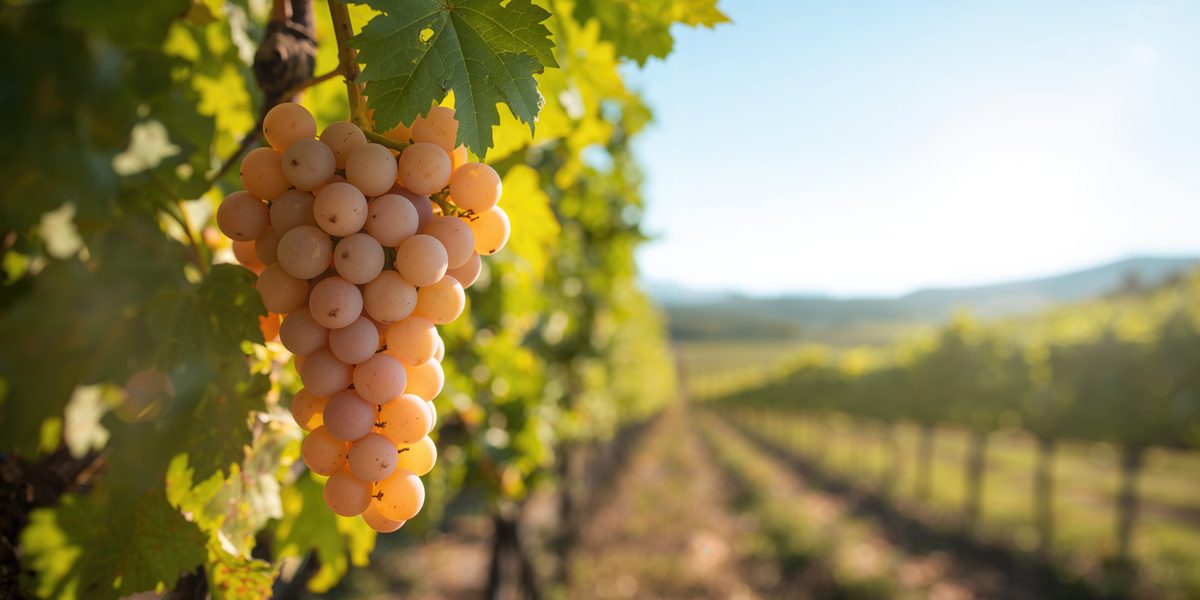 Vignobles près de Paphos à Chypre