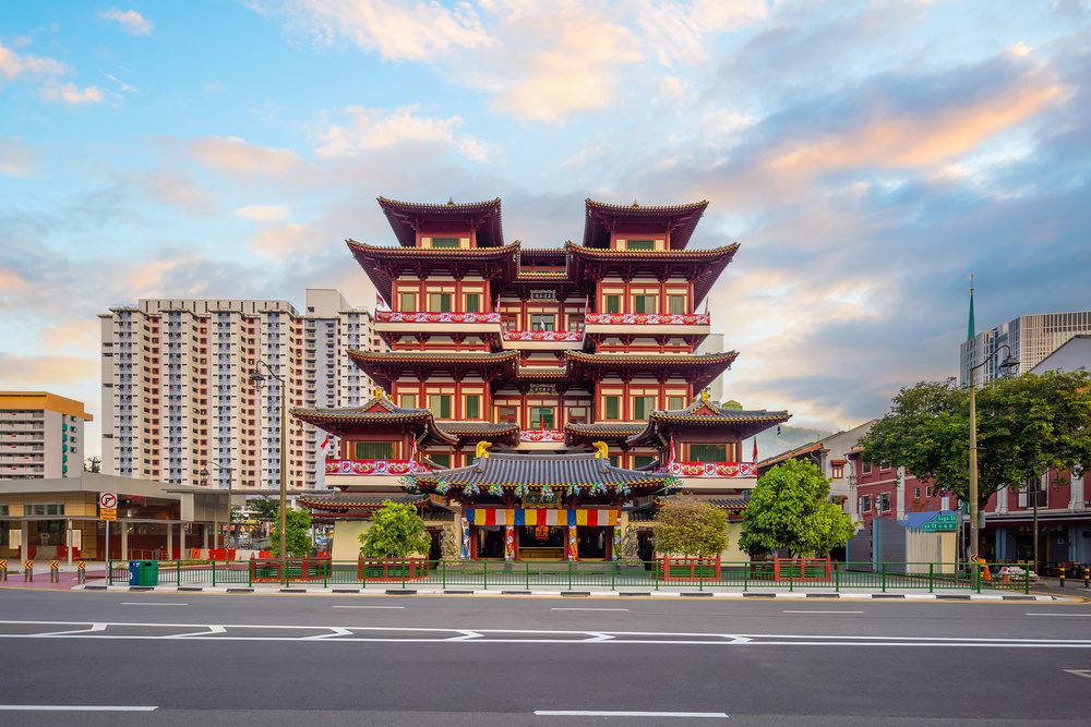 Buddha Toothe Relic Temple , Chinatown, Singapour