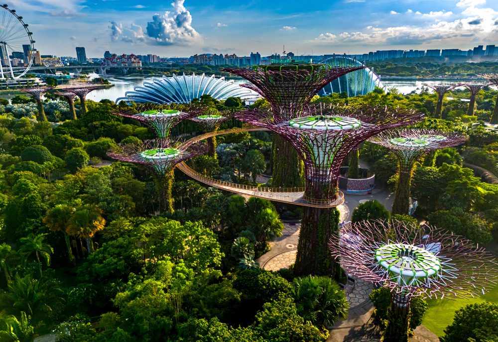 Gardens by the Bay, parc nature, Singapour