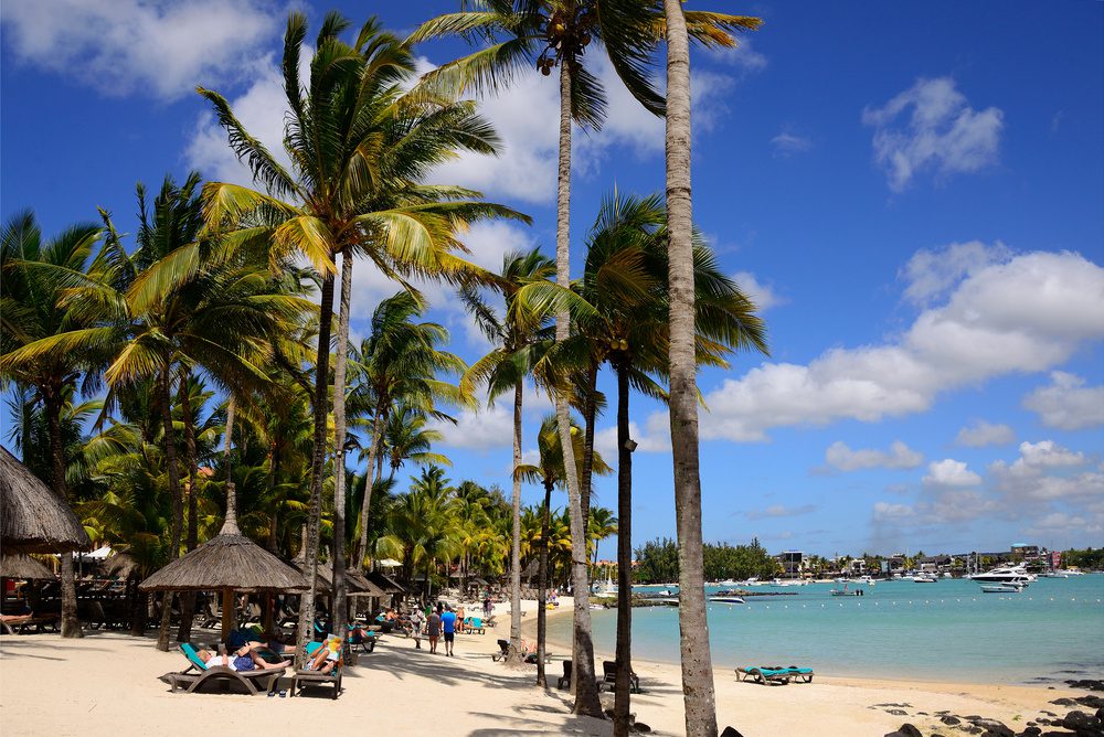 Plage sur l'Ile Maurice
