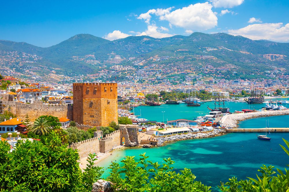 Port d'Antalya en Turquie 