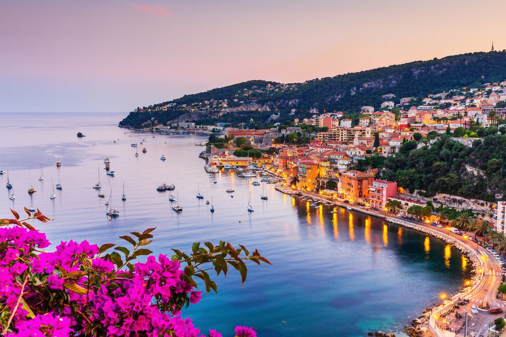 Vue sur la mer, Cote d'Azur