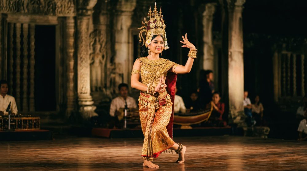 Danseuse apsara au Cambodge