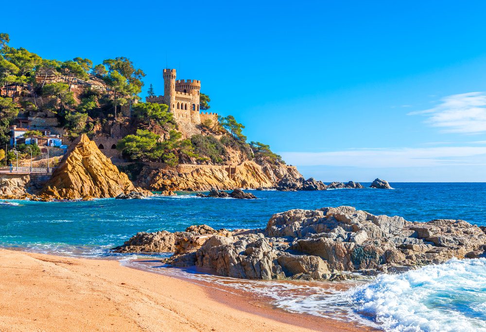 Plage de Costa Brava, Espagne
