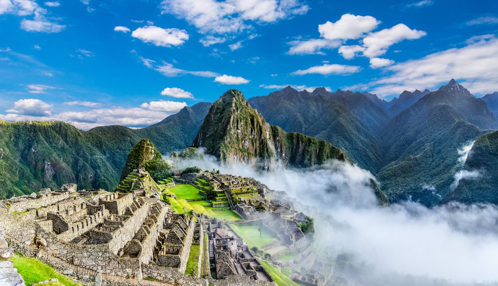 Vue sur Machu Picchu au Pérou