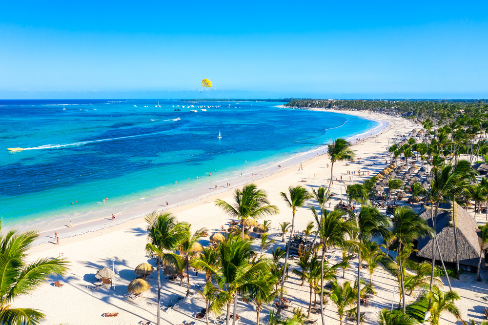Où partir à Punta Cana pour un séjour tout compris ? 1 Vue sur la plage de Punta Cana, République Dominicaine