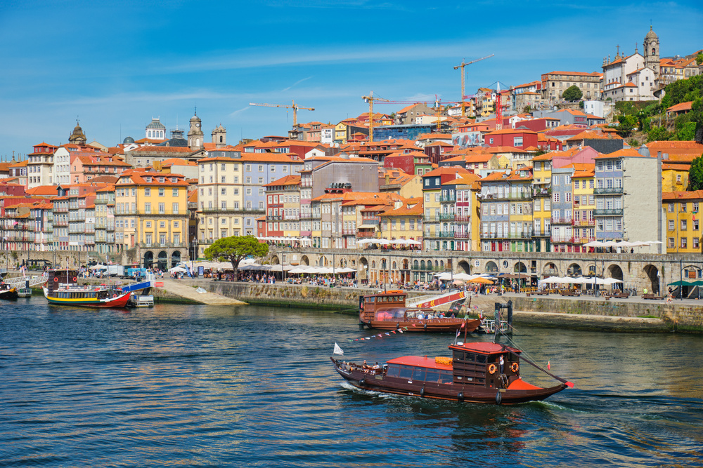 Ribeira à Porto au Portugal