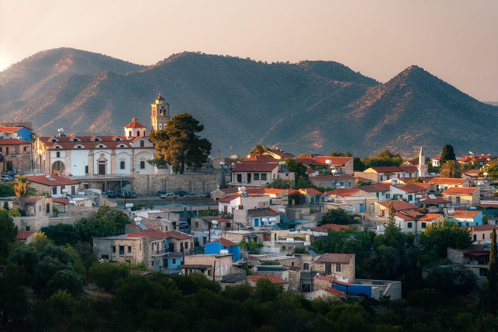 Village de montagne chypriote, Chypre