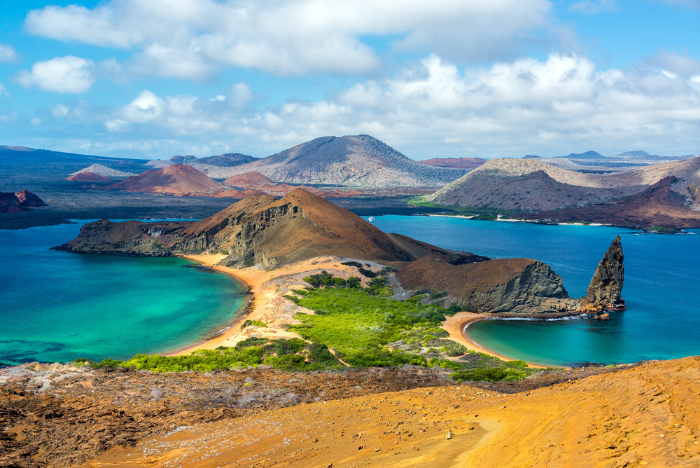 Vue sur îles Galápagos, Equateur
