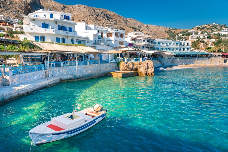 Village côtier de Crète en Grèce