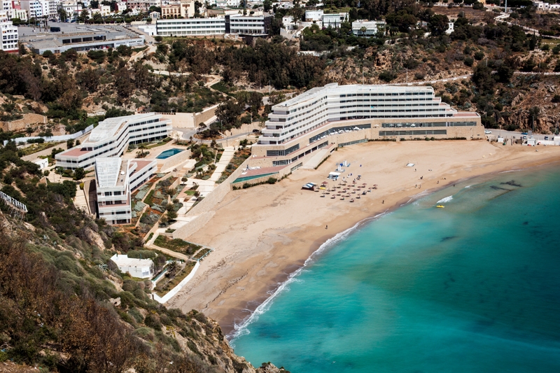Plage et hôtels-clubs d'Agadir au Maroc